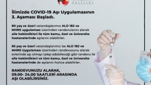 Covıd-19 aşı uygulamasının 3'ncü aşaması başladı