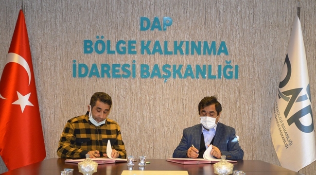 DAP'tan Tercan'a tarım makinası desteği