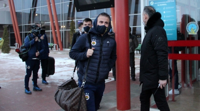 Fenerbahçe kafilesi Erzurum'da