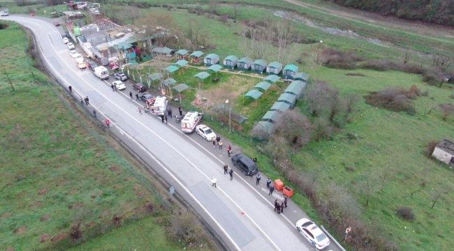 İstanbul'da helikopter düştü ihbarı ekipleri alarma geçirdi