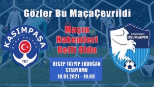  Kasımpaşa-BB Erzurumspor Maçını Atilla Karaoğlan yönetecek