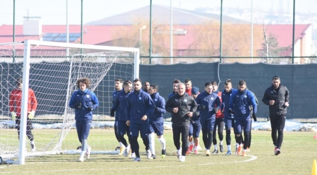 BB Erzurumspor, Çaykur Rizespor maç hazırlıklarını sürdürdü