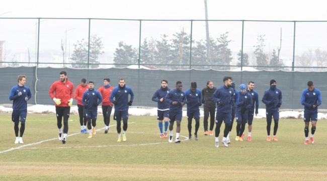 BB Erzurumspor, Kayserispor maçı hazırlıklarını sürdürdü