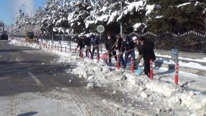 Erzurum'da Buzlanma ve don uyarısı