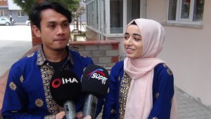 Gelin değil damat geldi