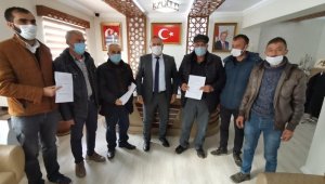 Şenkaya Belediyesi'nden esnafa bin lira destek