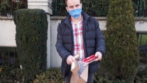 Telefon sipariş verdi, kargodan Püskürüt çıktı