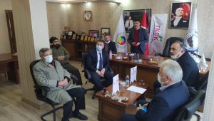 TKDK Pasinler esnafına desteklemeler hakkında bilgi verdi