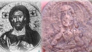 Ağaçları sularken 1500 yıllık para buldu