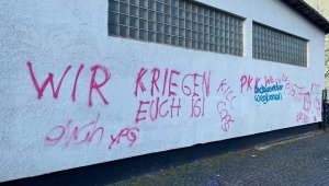 Almanya'da PKK'dan camiye çirkin saldırı