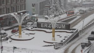 Erzurum'a Mart karı