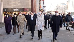 Erzurum'da pandemi denetimi