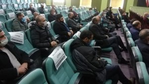 Muhtarlar Afet risklerine karşı bilgilendirildi