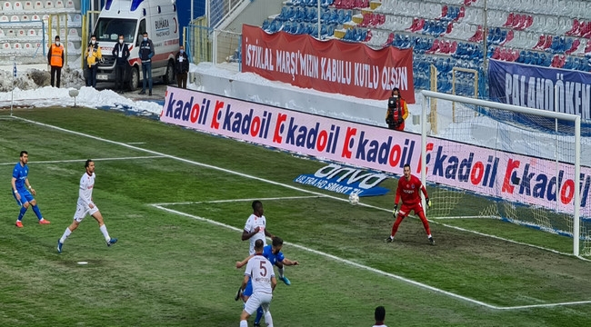 Süper Lig: BB Erzurumspor: 0 - Trabzonspor: 0