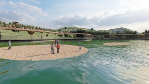 Tortum'da yüzen adalar turizme kazandırılıyor