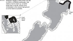 Yeni Zelanda'da 8.1 büyüklüğünde deprem
