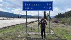 1 günlük evliliğin nafakaya mahkum ettiği genç 135 kilometre yürüyerek Karabük'e ulaştı