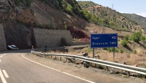 Baraj gölüne uçmaktan son anda kurtuldu