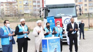 Erzurum Din Görevlileri Derneği, Ramazan'da İdlib'i unutmadı