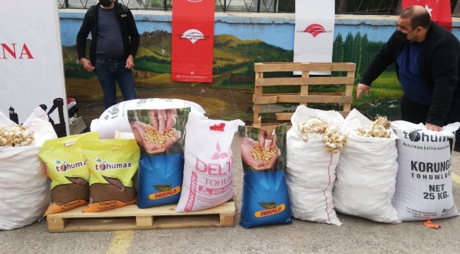 Erzurum'da Bitkisel Üretimi Geliştirme Projesi Tohum dağıtım programı