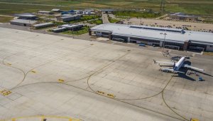 Erzurum'da hava trafiği arttı