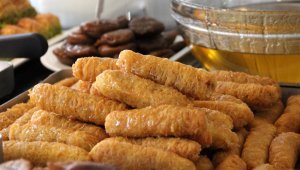 Kadayıf ve dolması, iftar sofraları için hazır