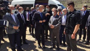 Kop Dağı'nda yapımı süren tüneldeki kazı işleminin yüzde 58'i tamamlandı