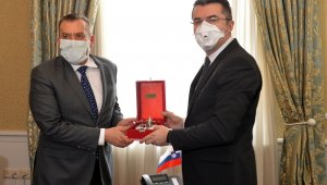 Slovenya Cumhuriyeti Büyükelçisi Seligo, Vali Memiş'i ziyaret etti