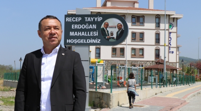 Cumhurbaşkanı Erdoğan'ın ismi mahalleye verildi