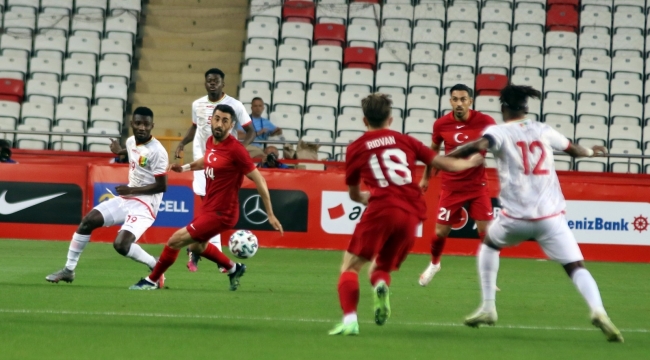 Hazırlık maçı: Türkiye: 0 - Gine: 0
