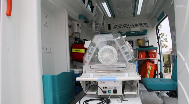 İşte Sağlık Bakanlığı'nın 'yenidoğan' ambulansı