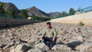 Oltu Çayı Mayıs ayında kuruma noktasına geldi