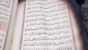 Sinop'ta yanan evdeki Kur'an-ı Kerim'in yanmadığı görüldü