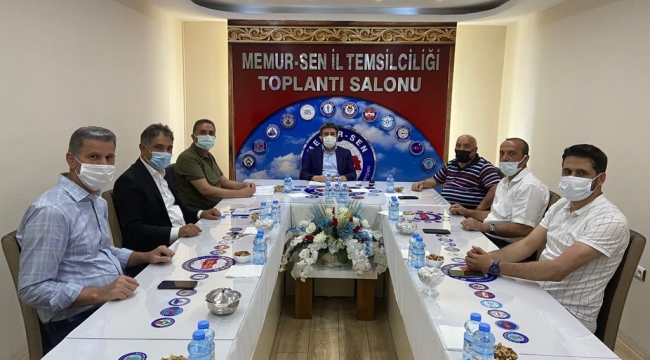 Erzurum'da kamu çalışanları yine Memur-Sen i yetkili yaptılar