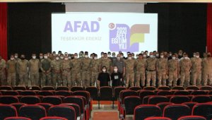 Güvenlik korucularına AFAD farkındalık eğitimi