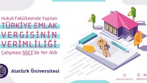 Hukuk Fakültesinde yapılan, Türkiye Emlak Vergisinin Verimliliği Çalışması SSCI'de yer aldı