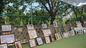 Olur Halk Eğitim Merkezi Müdürlüğü yılsonu sergisi açıldı