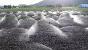 Sulama sezonu başladı