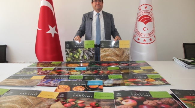 Türkiye'nin ilk 'Tarım Takvimi' basıldı