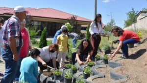 Yeşeren Hayatlar Projesi ile umutlar yeşerdi