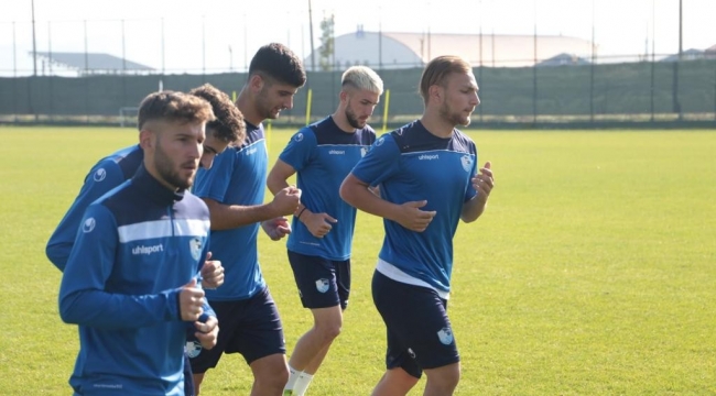 BB Erzurumspor ilk etap kampı tamamlandı