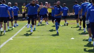BB Erzurumspor kuvvet çalıştı