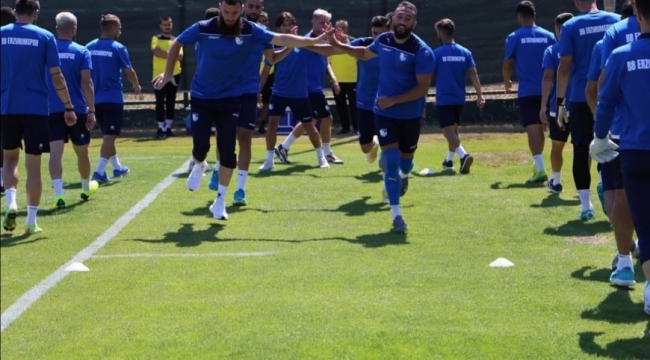 BB Erzurumspor kuvvet çalıştı