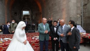 Cumhurbaşkanı Erdoğan genç Çakır'ları kabul etti