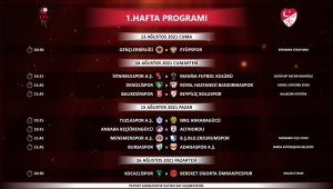 Dadaşın ilk maçı deplasmanda, 2. ve 3. hafta ev sahibi...