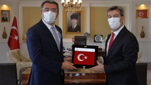 Emniyet Müdürü Tuncer, Vali Memiş'i ziyaret etti