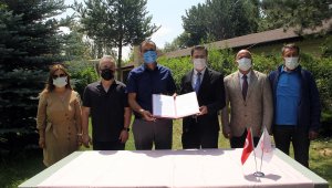 Erzurum'un marka değeri Ata Botanik Bahçesi'ne KUDAKA desteği