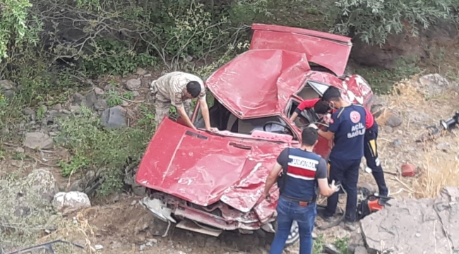 Pasinler'de trafik kazası: 1 ölü