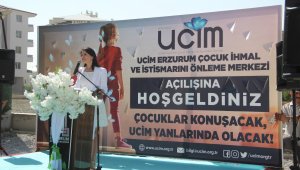 UCİM Derneği'nin 4'üncü önleme merkezi Erzurum'da açıldı