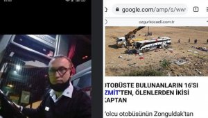 15 kişinin öldüğü otobüs kazasında ölen şoför, arkadaşının yerine direksiyona geçmiş